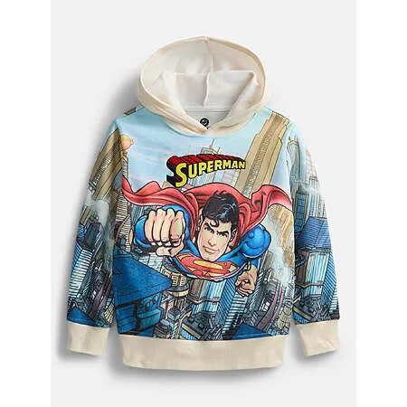 Superman Boys Hoodie for $6.78