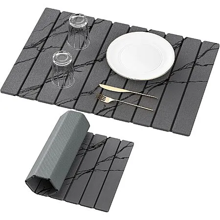 50% Off Diatomaceous Earth Dish Drying Mat!