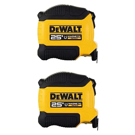 25 ft. Magnetic Tape Measure (2-Pack) for $19.88