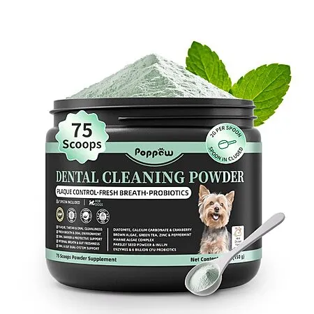 Extra 65% Off POPPAW Dog Dental Powder!