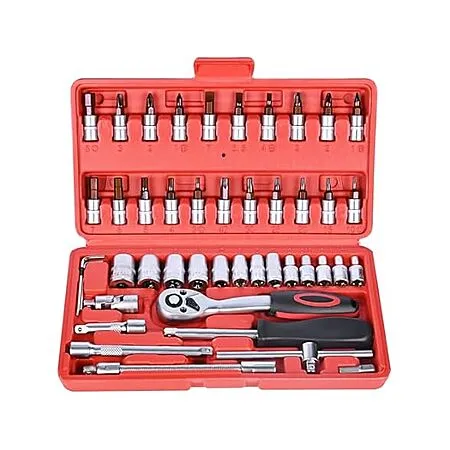 46-Piece Ratchet Wrench Set for $17.99