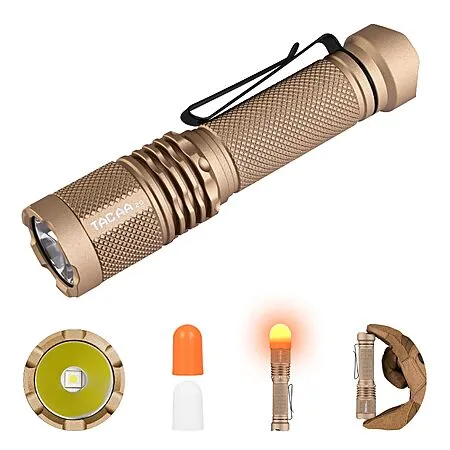 Long-range ACEBEAM TAC AA 2.0 Flashlight for $23.98