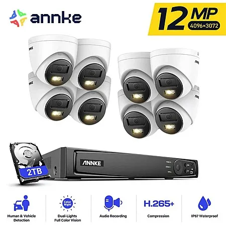 ANNKE 12MP Security Camera Kit for $481
