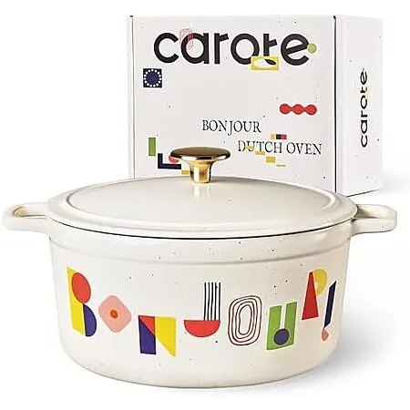 $28.48 for Carote Enameled Cast Iron Dutch Oven