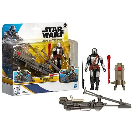 Star Wars Mandalorian & Speeder Bike for $8.99