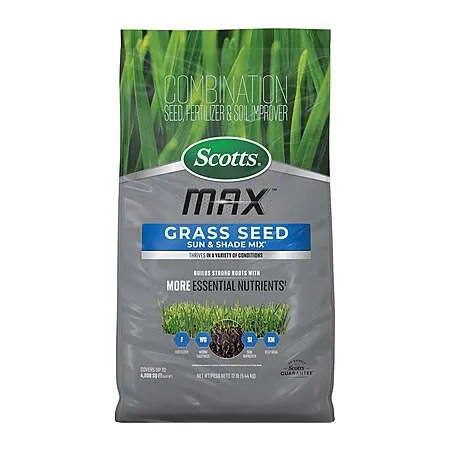 Scotts Max Grass Seed for $50.99 at Costco