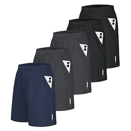 50% Off Little Beauty Men's Gym Shorts Pack!