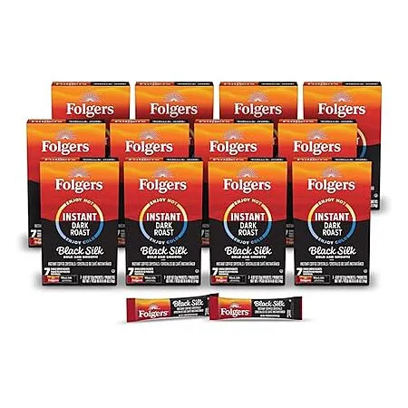 $9.30 for 12-Pack Folgers Instant Coffee Packets