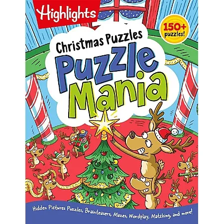 Kids Christmas Puzzles for $4.79