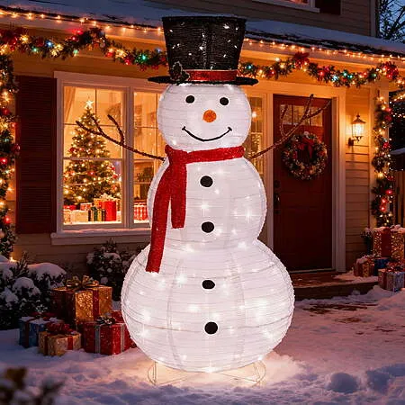 47" LED Lighted Snowman for $39.99