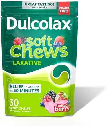 $2.35 for Dulcolax Soft Chews (Mixed Berry)