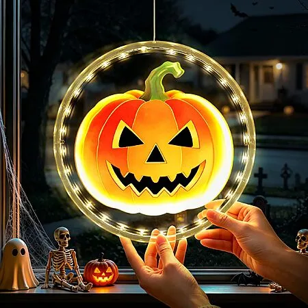 40% Off Rechargeable Halloween Window Lights