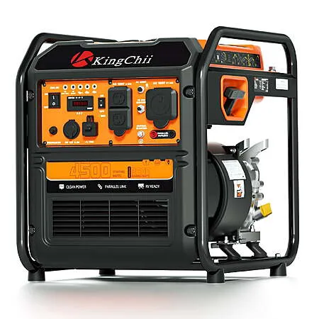 KingChii 4500W Inverter Generator for $289.95