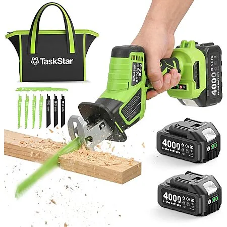 43% Off TaskStar Cordless Reciprocating Saw Kit!