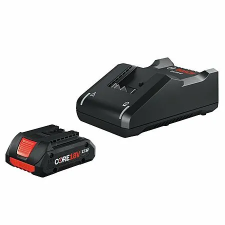 Bosch CORE18V 4.0-Ah Battery & Charger for $59