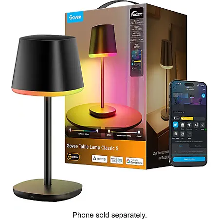Govee Classic S LED Table Lamp for $55.99