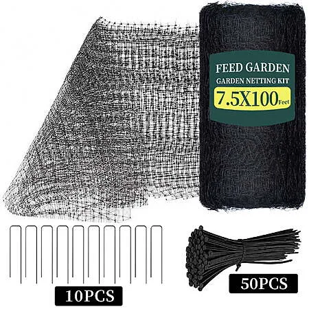 7' x 100' Garden Netting for $13.49