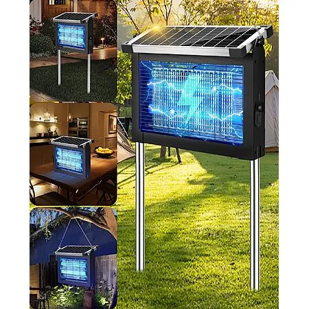 Solar Bug Zapper for $24.99