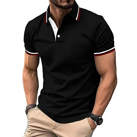 ZITY Men’s Moisture-Wicking Polo Shirt for $8.99!