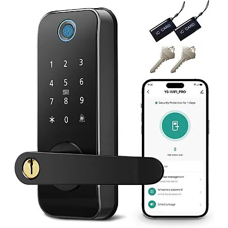 50% Off Smart Fingerprint Keyless Door Lock!