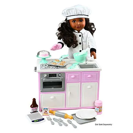 27-Piece Doll Baking Play Set for $4!