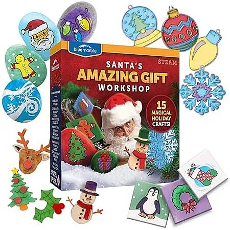 $5.53 Blue Marble Santa's Gift Workshop