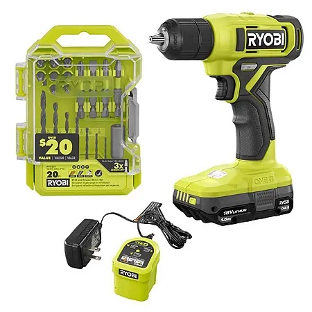 Ryobi ONE+ 18V Cordless Drill for $45.97
