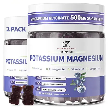 Potassium Magnesium Gummies for $14.39