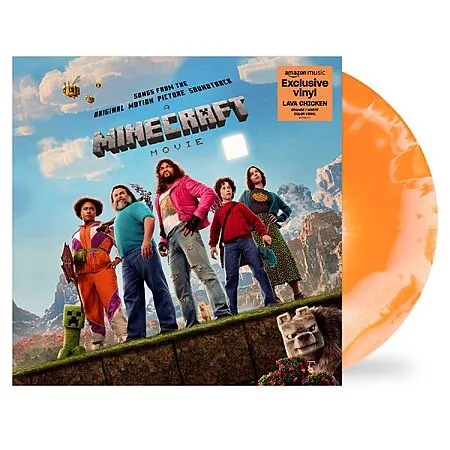 Minecraft Movie Soundtrack Vinyl for $7.69!