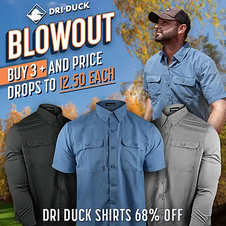 Men's Shirts starting at $14.99