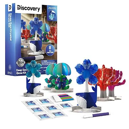 Deep Sea Crystal Grow Kit for $7.99