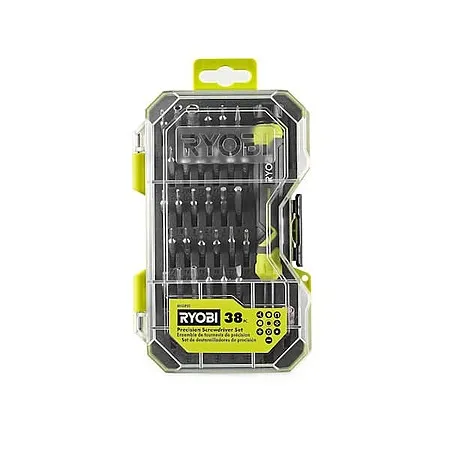 38-Piece RYOBI Precision Screwdriver Set for $9.97
