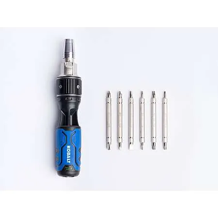 $8.42 Kobalt 12-in-1 Screwdriver Set