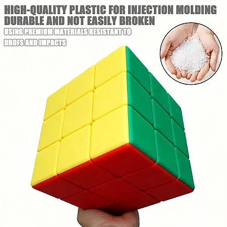 Half Price on 18CM Giant Stickerless 3x3 Puzzle Cube