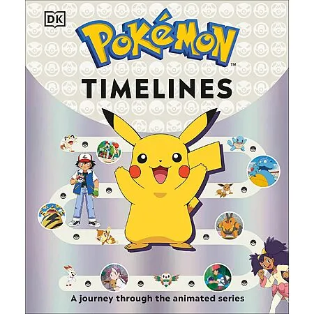 Pokémon Timelines Hardcover Book for $9.87