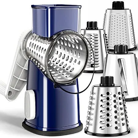 50% Off Weltonhm 4-in-1 Rotary Cheese Grater