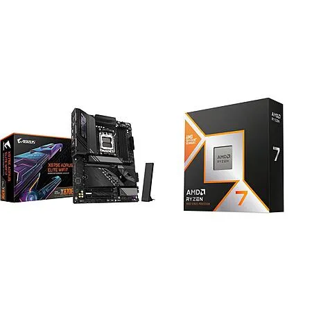 GIGABYTE X870E AORUS ELITE WIFI7 + AMD Ryzen 7 9800X3D for $610
