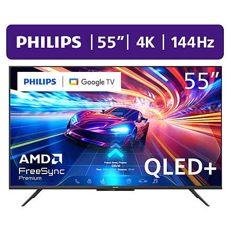 Philips 55" QLED Smart TV for $248