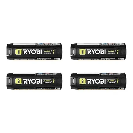 Ryobi USB Lithium-Ion Batteries Pack for $44.97