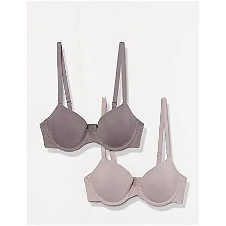 $5.91 for 2-Pack Amazon Essentials Women’s Underwire Microfibre Bra