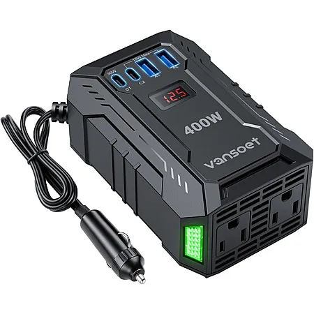Vansoet 400W Car Power Inverter for $21