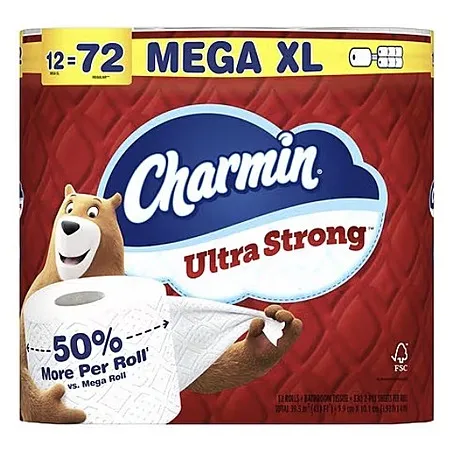 Charmin Mega XL Toilet Paper for $51.17 + $25 Walgreens Cash