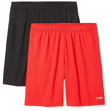 2-Pack Amazon Essentials Men's Shorts from $6.32