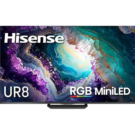 Hisense UR8 RGB MiniLED 4K TV for $900