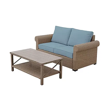 Wicker Patio Conversation Set for $174.50!