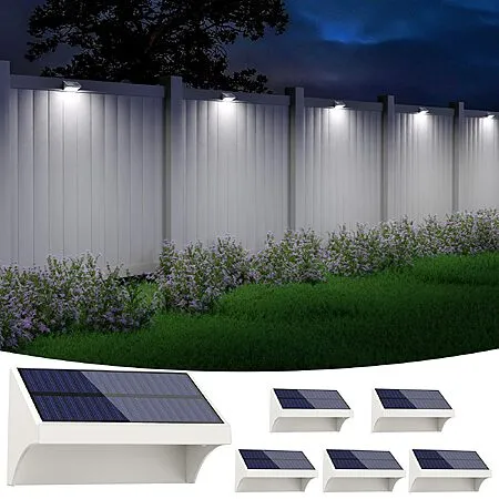 50% Off Waterproof Solar Fence Lights!