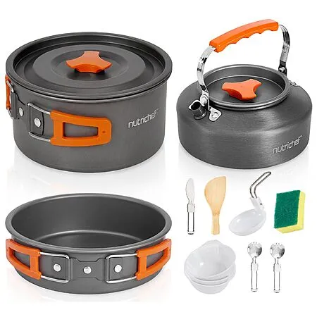 Camping Cookware Set for $14.99 with Free Shipping