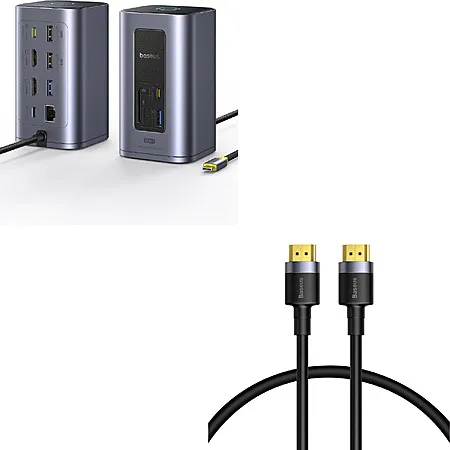 Bundle: Baseus Nomos Air 12-in-1 Dock for $80