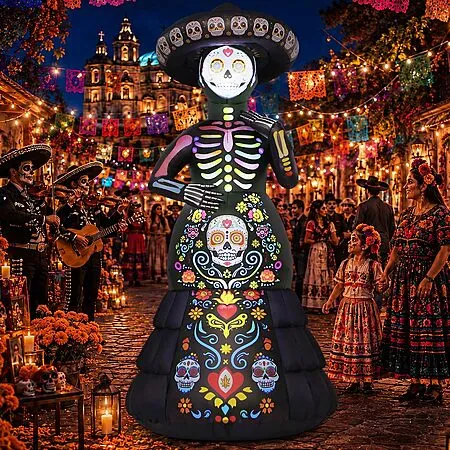 7.2' Halloween Ghost Bride Inflatable for $20.99