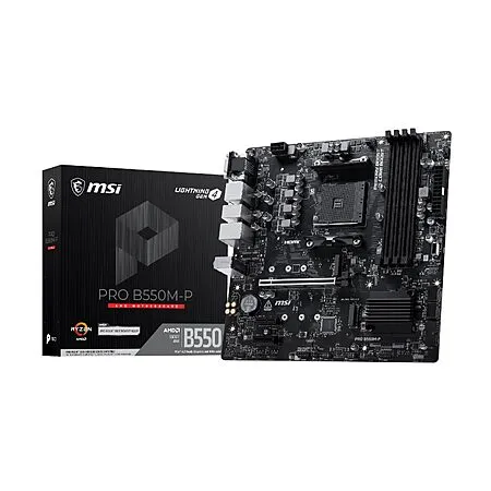 $69.99 MSI PRO B550M-P Motherboard